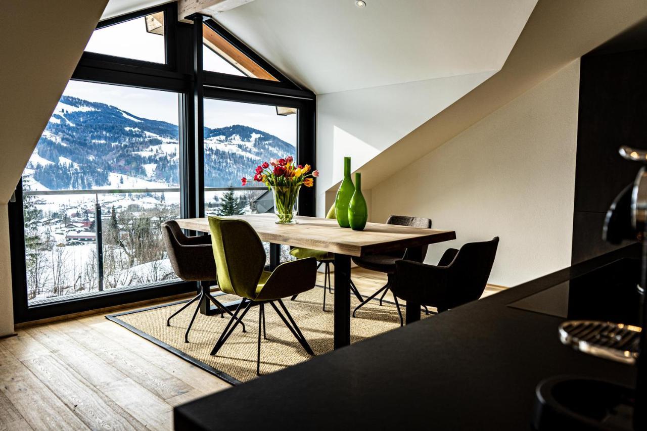 Apartamento Alpenloft Ausblick Oberstaufen Exterior foto